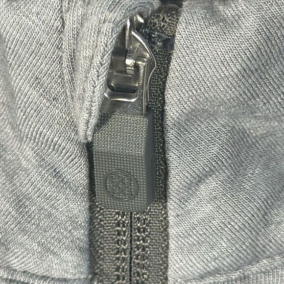 G/FORE Men's M Heather Grey Luxe Staple Midlayer G4MS21K79 Quarter Zip Gray - Picture 6 of 10